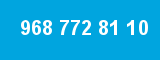 968 772 81 10 968 772 81 10